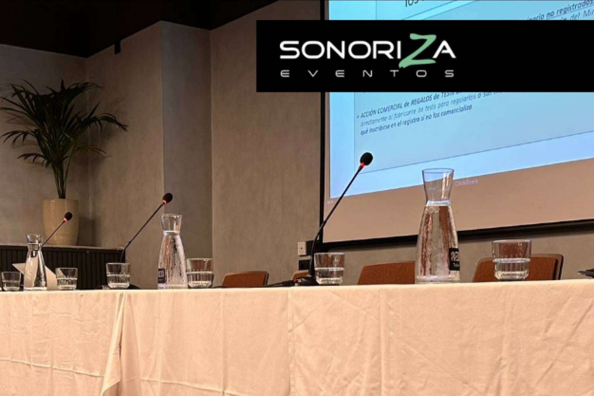 Sonoriza Eventos; servicio completo de organización y realización de eventos con asesores especializados