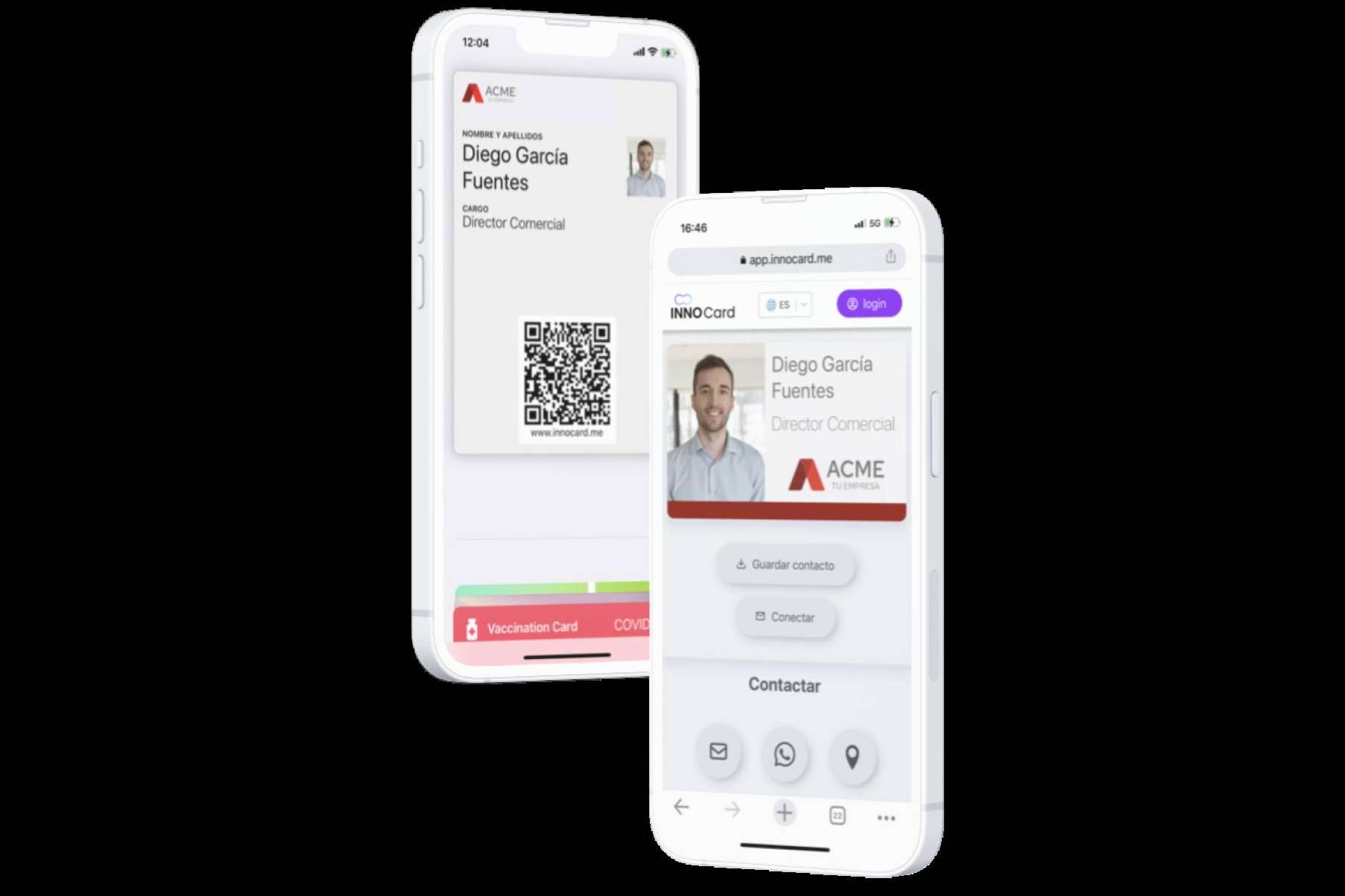 Con una tarjeta de visita digital de INNOCard una empresa puede potenciar su marca
