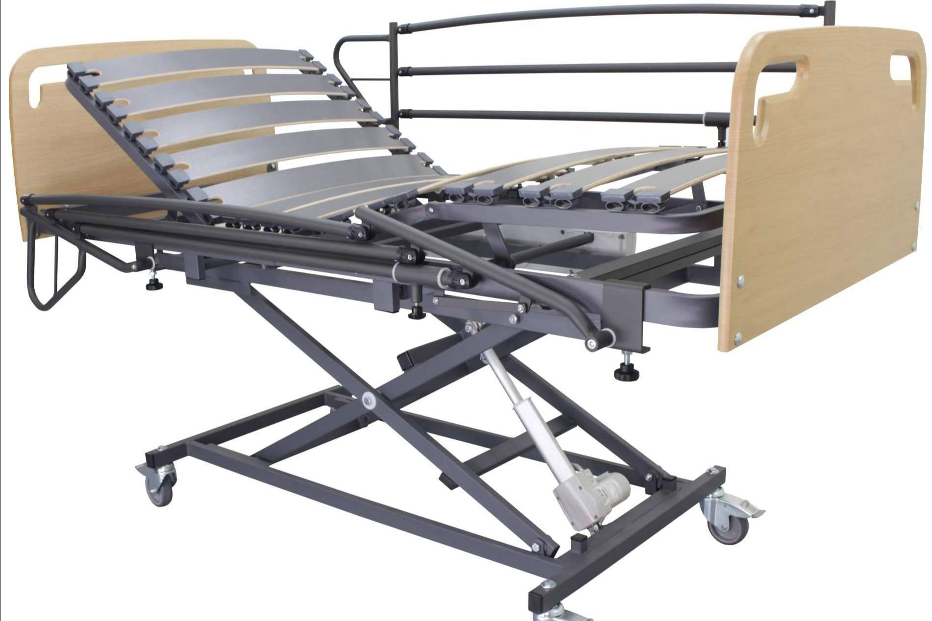 Camas hospitalarias articuladas, confort y soporte ergonómico para diversas necesidades