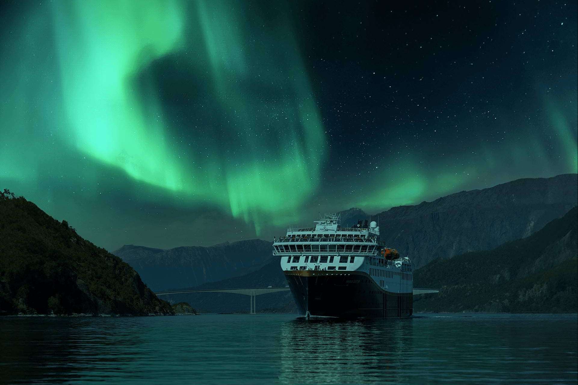 Havila Voyages; La promesa de la Aurora Boreal en Crucero