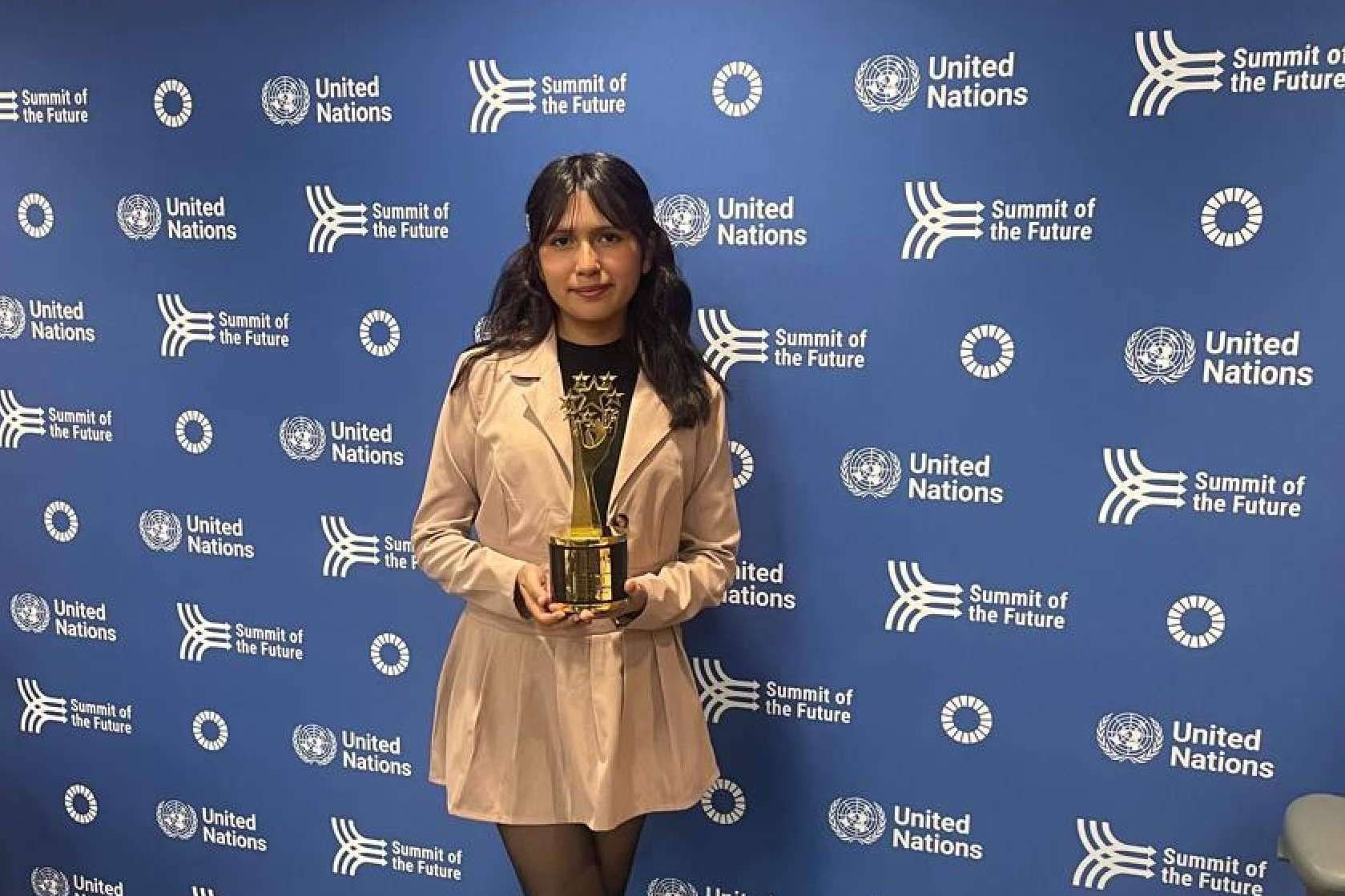 Liderazgo latino; Ángela Olazarán gana el Global Student Prize 2024 en el mes de la Herencia Hispana