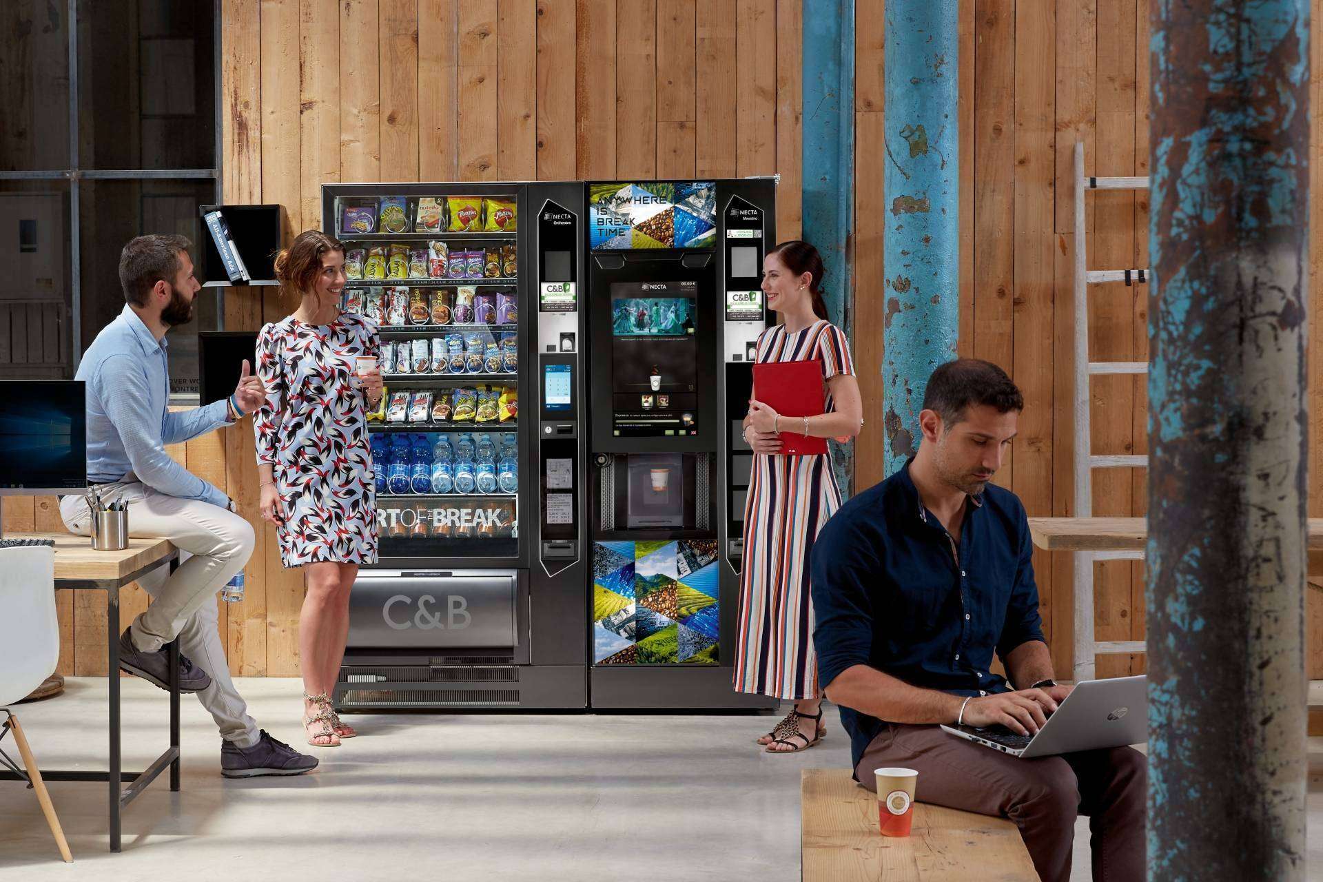 Máquinas vending para oficinas; eficiencia, comodidad y sostenibilidad con C&B Señor