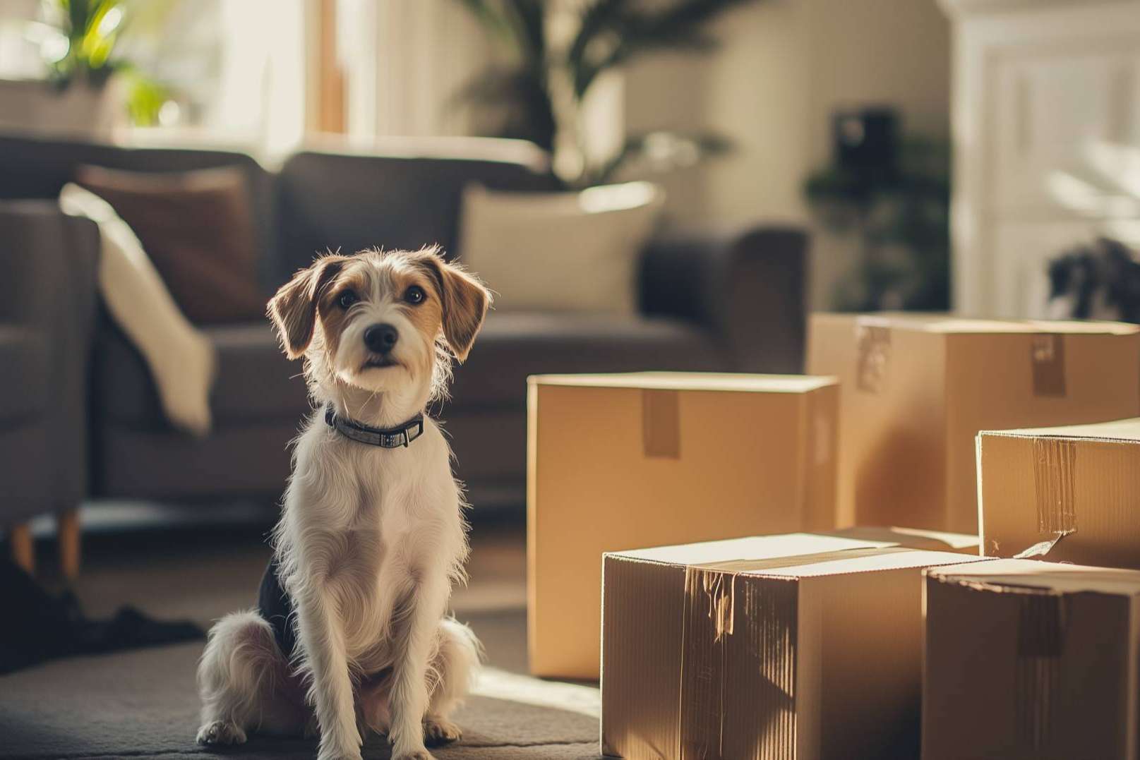 Mudanzas y perros; cómo gestionar el estrés ante un cambio de hogar