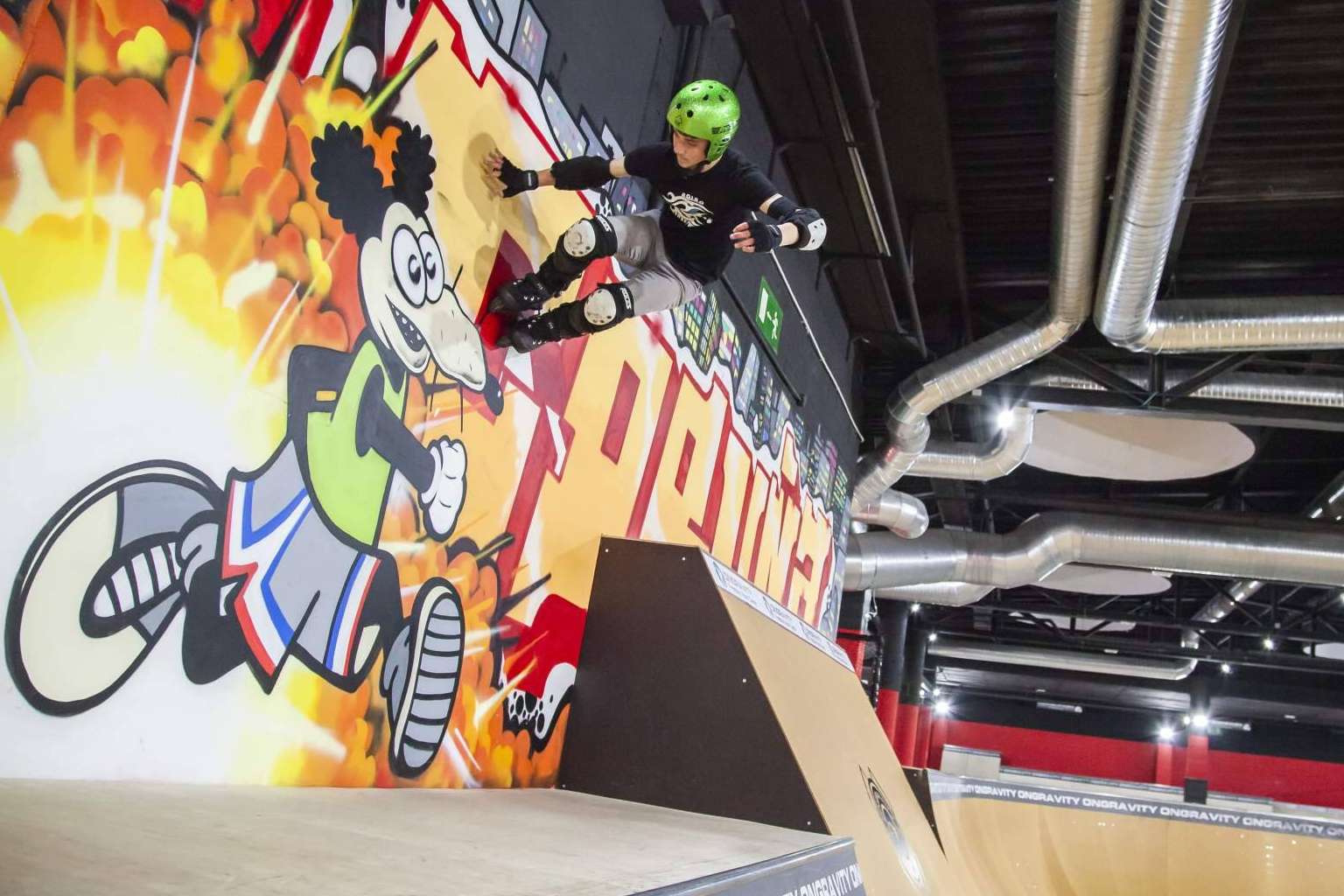 OnGravity; Uno de los medjores skatepark indoor para riders en España