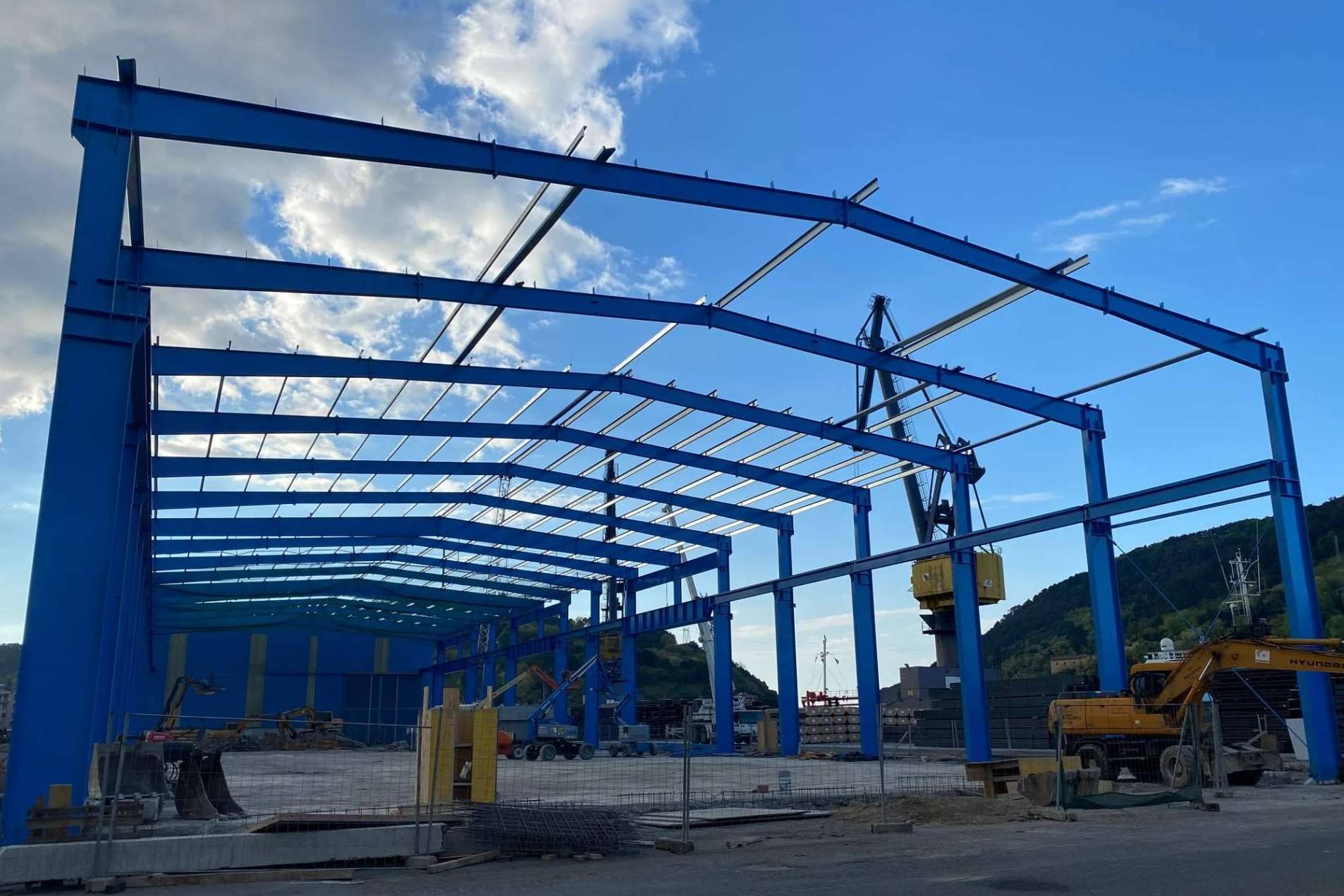 RPM promueve el desarrollo industrial con nuevos proyectos de estructuras metálicas para naves de gran envergadura