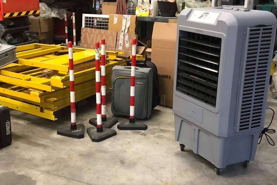 Climatización portátil para entornos industriales; eficiencia, movilidad y bajo consumo