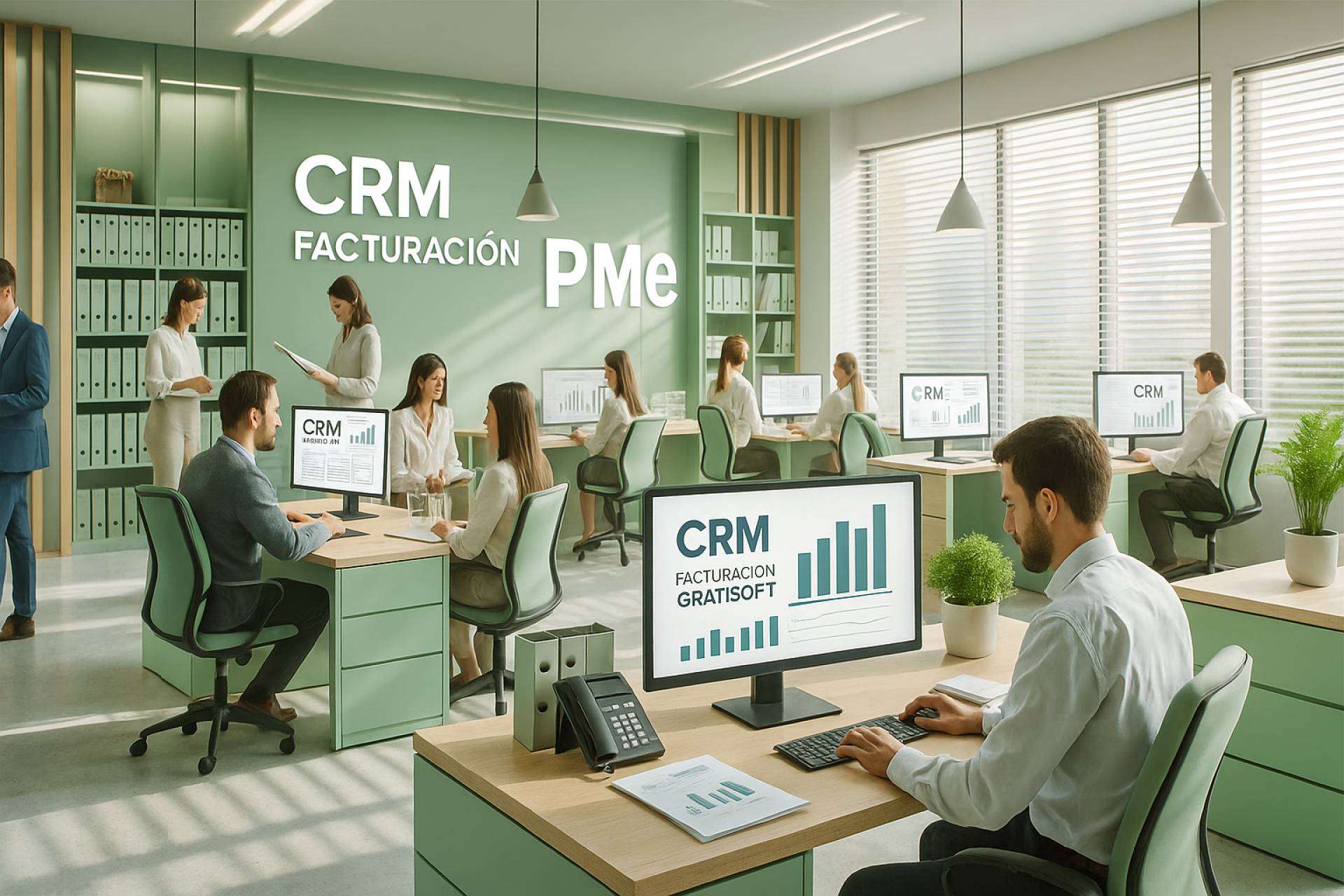 Gestión simplificada; CRM y herramientas de facturación para pymes y autónomos con la propuesta de Gratisoft