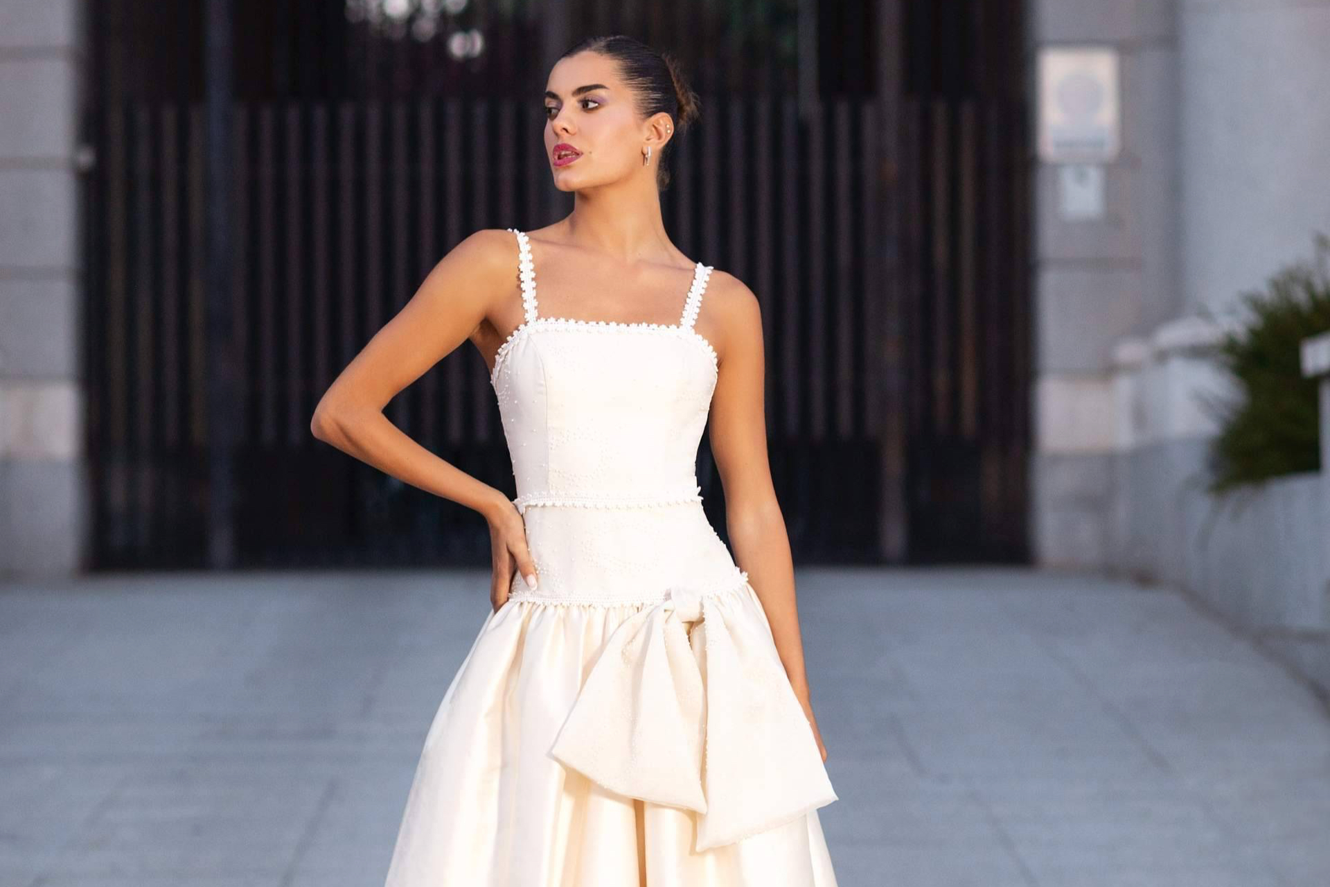 Luz Marina Cruz crea vestidos de novia exclusivos a medida en Madrid