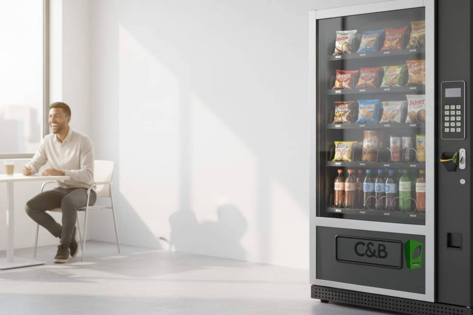 Máquinas vending a medida, C&B Señor amplía su catálogo con opciones configurables para empresas en Madrid