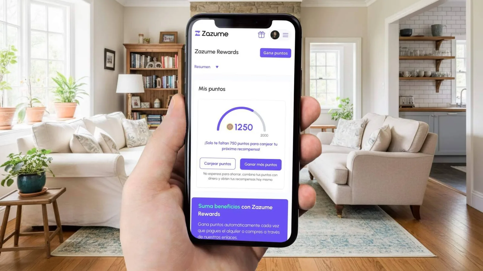 Zazume, la proptech que ayuda al inquilino con un 5% por ciento del alquiler por pagar a tiempo