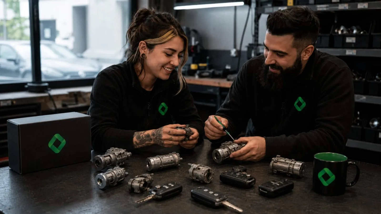 Llaves de coche, la colaboración con especialistas mejora el servicio del taller